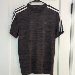 Adidas Heathered Gray Spotswear Tee